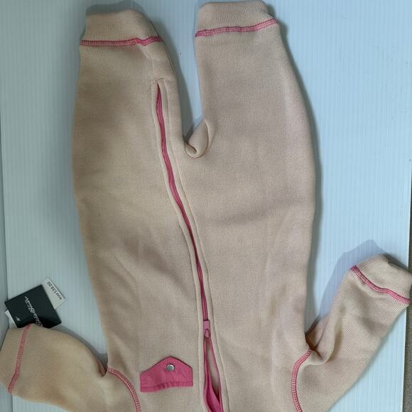 New Eddie Bauer Pink Knit Layette Baby Girl Fall Winter(6-9 Mos) - Picture 2 of 6